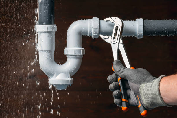 Professional Plumbing technician working in Honey Grove, TX